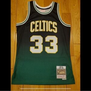 Celtics Green and Black Basketball Jersey